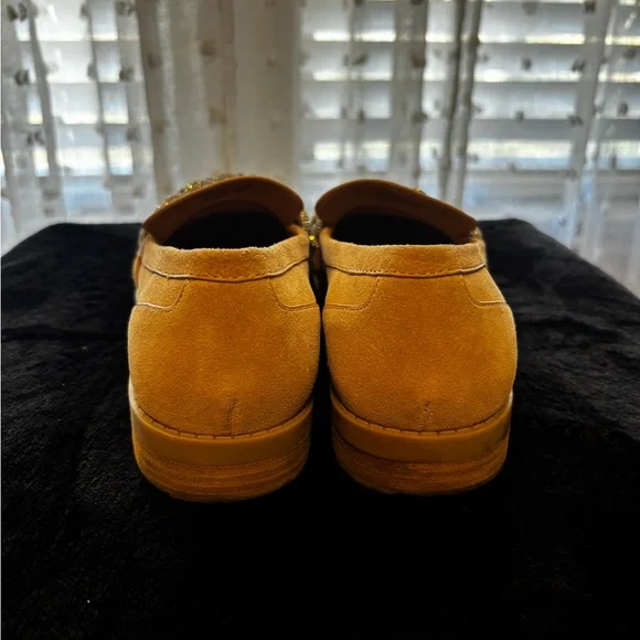 Gianni Bini Tan Loafers with Braided Detail - Picture 3 of 5